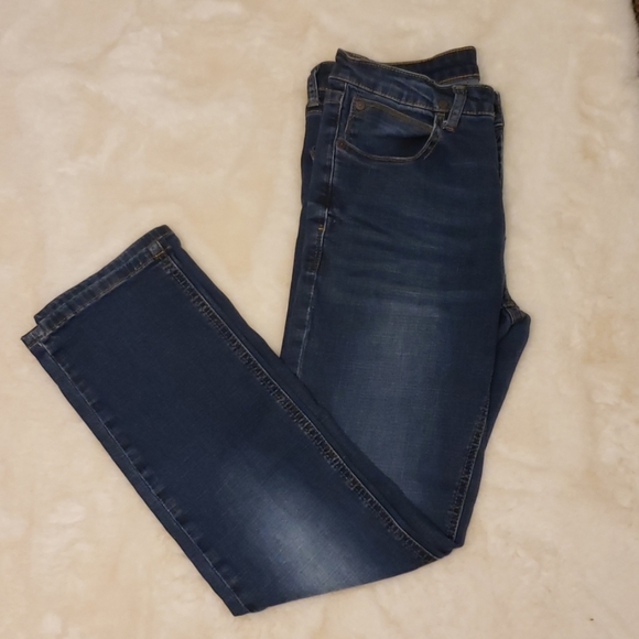 Hudson Jeans Denim - Hudson Straight Leg Dark Blue Jeans